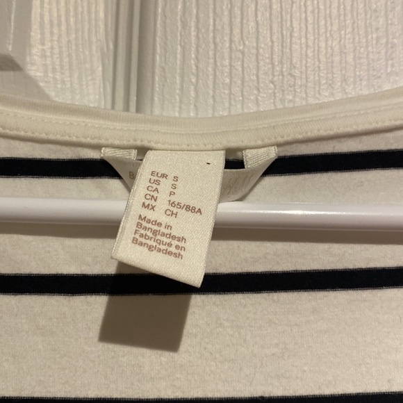 H&M black and white tight dress - Picture 2 of 2